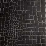 Black leather Tile