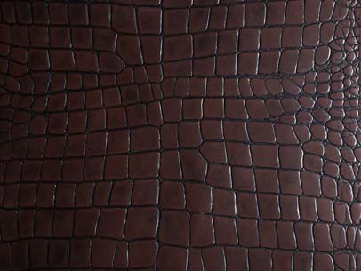 Dark Brown leather tile